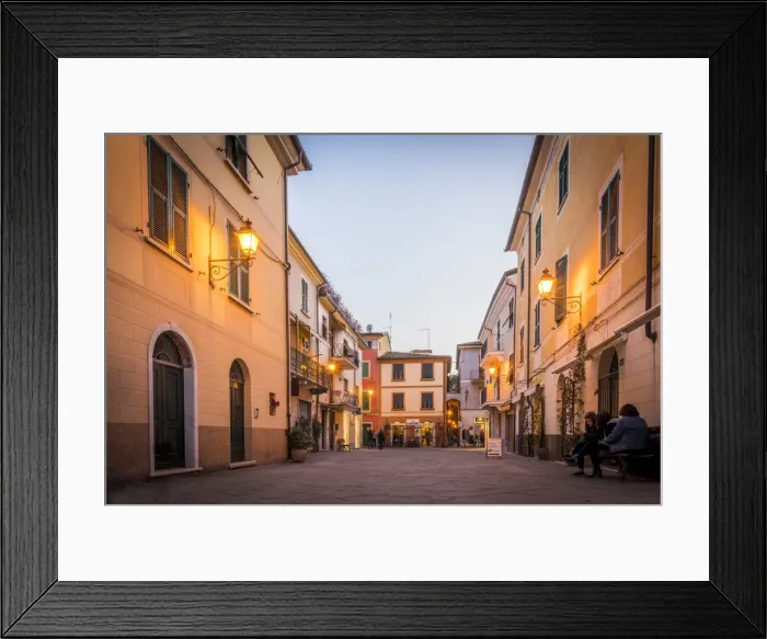 Framed Print : Europe, Italy, Sarzana. a Piazza in the towncentre Framed Print : Europe, Italy, Sarzana. a Piazza in the towncentre