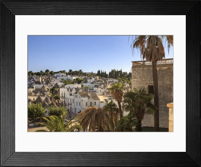 Framed Print : Italy, Apulia, Bari district, Itria Valley. Alberobello. Trulli (typical houses) Framed Print : Italy, Apulia, Bari district, Itria Valley. Alberobello. Trulli (typical houses)