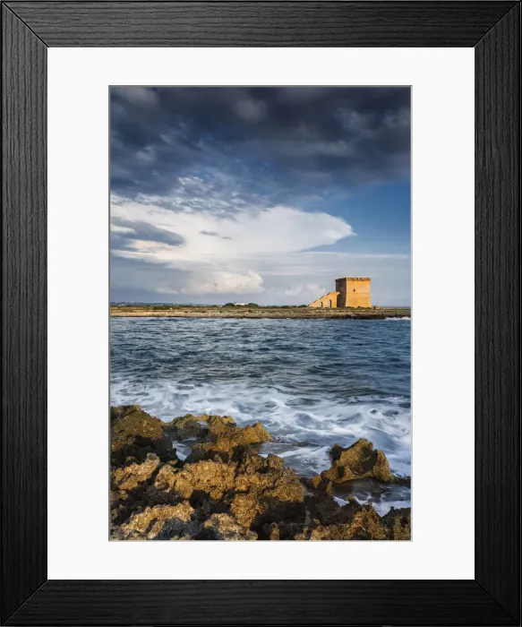 Framed Print : Italia, Italy, Apulia, Puglia. Salento, Salentine Peninsula