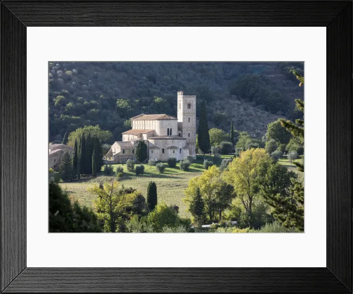 Framed Print : San Antimo Church, Tuscany, Italy Framed Print : San Antimo Church, Tuscany, Italy