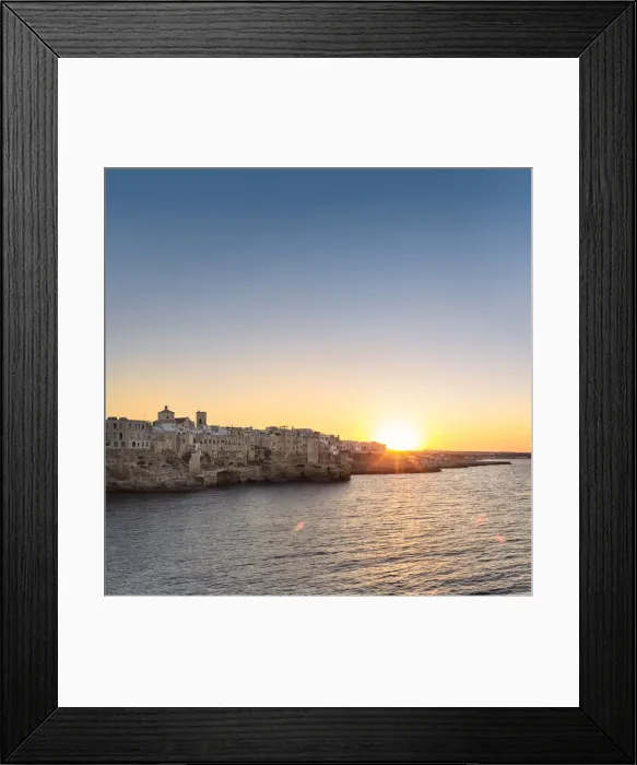 Framed Print : Italia, Italy, Apulia, Puglia, Bari district. Le Murge. Polignano a Mare Framed Print : Italia, Italy, Apulia, Puglia, Bari district. Le Murge. Polignano a Mare