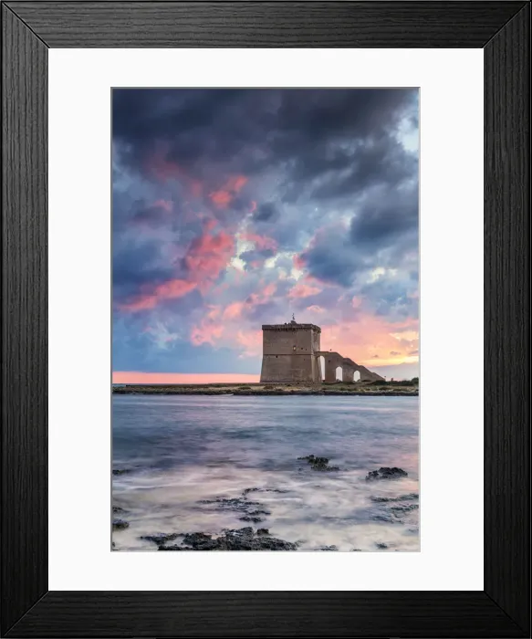 Framed Print : Italia, Italy, Apulia, Puglia. Salento, Salentine Peninsula