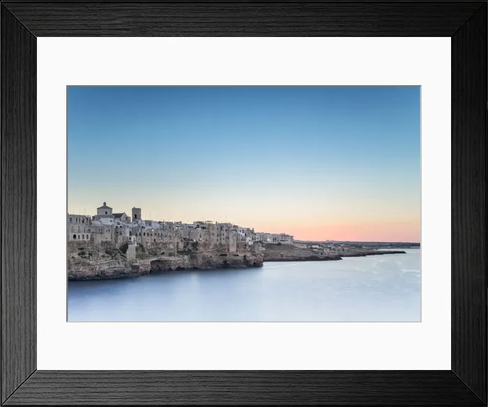 Framed Print : Italia, Italy, Apulia, Puglia, Bari district. Le Murge. Polignano a Mare Framed Print : Italia, Italy, Apulia, Puglia, Bari district. Le Murge. Polignano a Mare