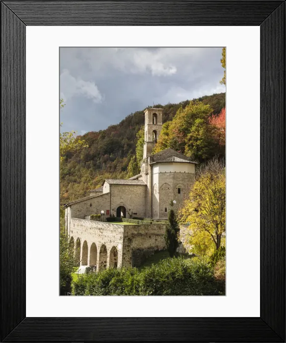 Framed Print : The abbey of Sant Eutizio, Province of Perugia, Umbria, Italy Framed Print : The abbey of Sant Eutizio, Province of Perugia, Umbria, Italy
