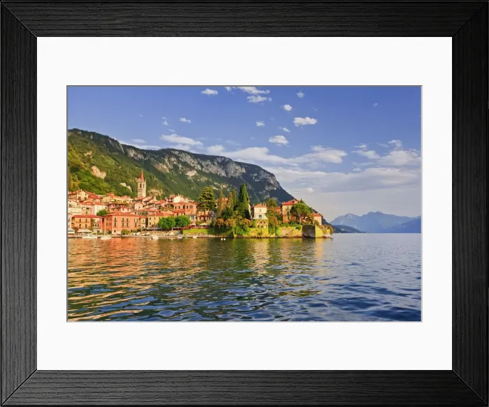 Framed Print : Italy, Lombardy, Lecco district. Como Lake, Varenna Framed Print : Italy, Lombardy, Lecco district. Como Lake, Varenna