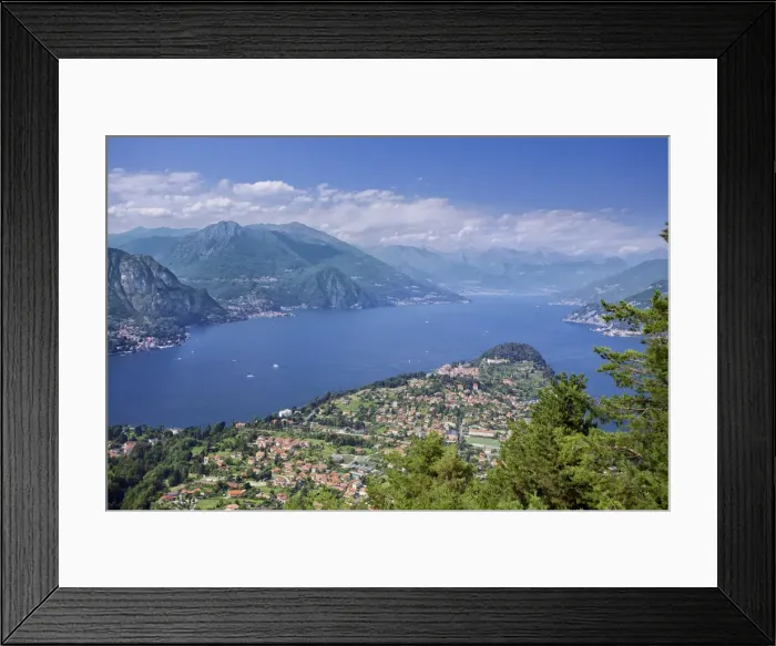 Framed Print : Italy, Lombardy, Como district. Como Lake, Bellagio