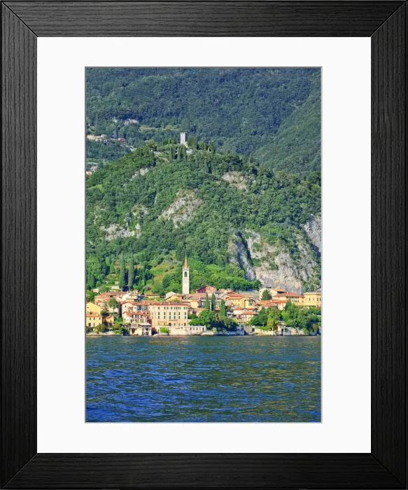 Framed Print : Italy, Lombardy, Lecco district. Como Lake, Varenna Framed Print : Italy, Lombardy, Lecco district. Como Lake, Varenna