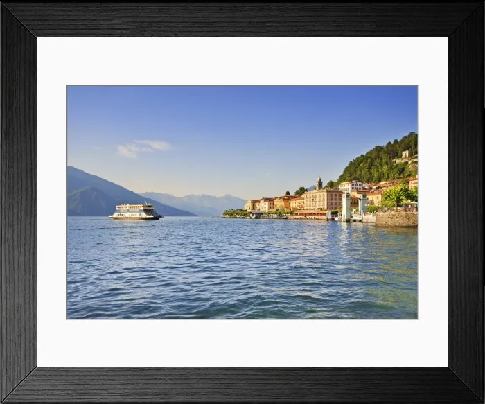 Framed Print : Italy, Lombardy, Como district. Como Lake, Bellagio Framed Print : Italy, Lombardy, Como district. Como Lake, Bellagio