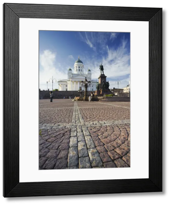 Framed Print : Lutheran Cathedral in Senate Square, Helsinki, Finland Framed Print : Lutheran Cathedral in Senate Square, Helsinki, Finland