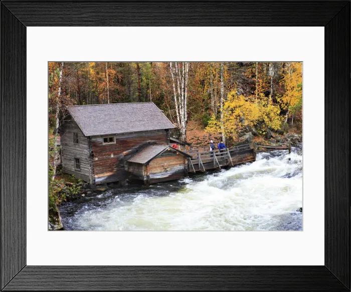 Framed Print : Europe, Finland, Lapland, Kuusamo, Oulanka National Park, rapids at the Myllykoski Framed Print : Europe, Finland, Lapland, Kuusamo, Oulanka National Park, rapids at the Myllykoski
