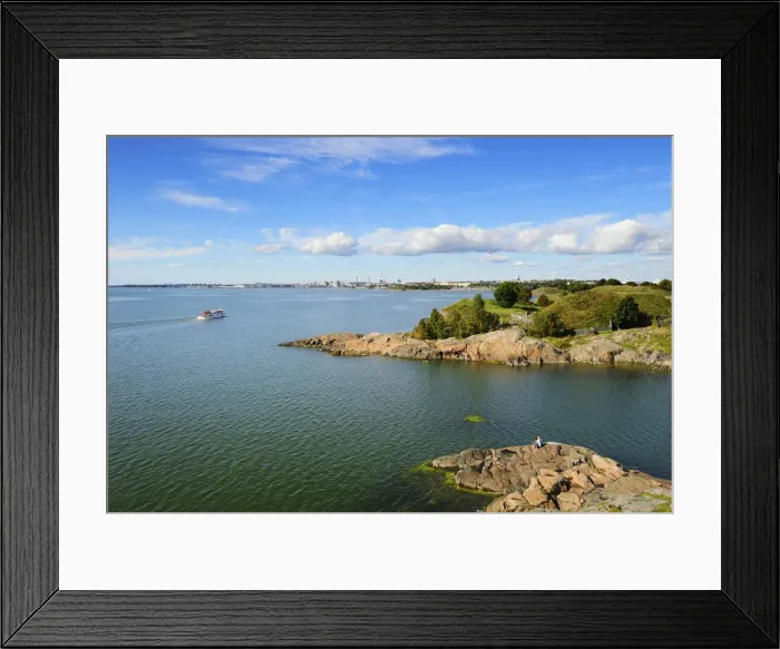 Framed Print : Suomenlinna Island in the Helsinki bay. A Unesco World Heritage Site. Finland Framed Print : Suomenlinna Island in the Helsinki bay. A Unesco World Heritage Site. Finland