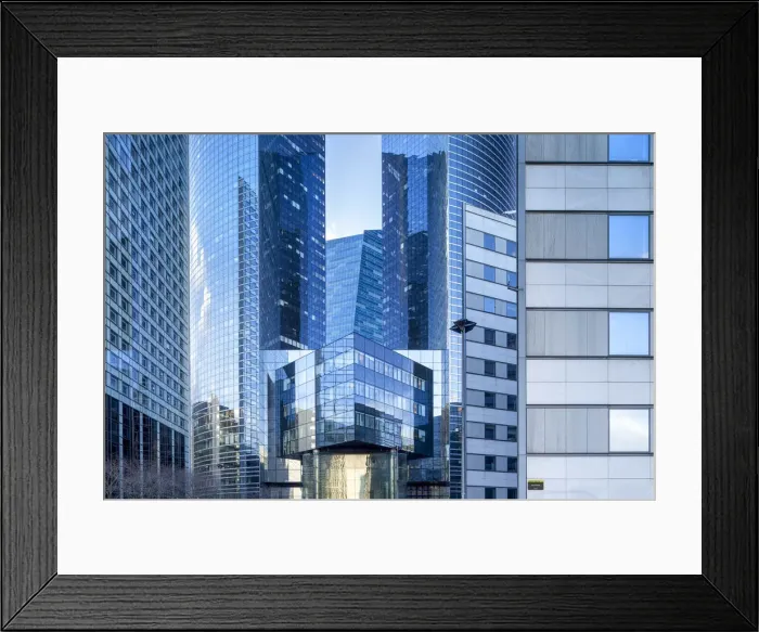 Framed Print : Modern office buildings, La Defense, Paris, France Framed Print : Modern office buildings, La Defense, Paris, France