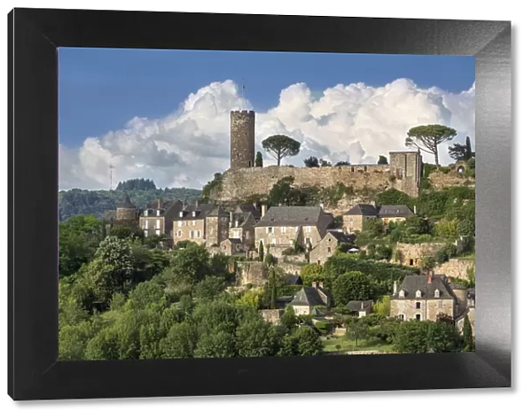 France, Limousin, Correze, Turenne, The medieval village and castle of Turenne