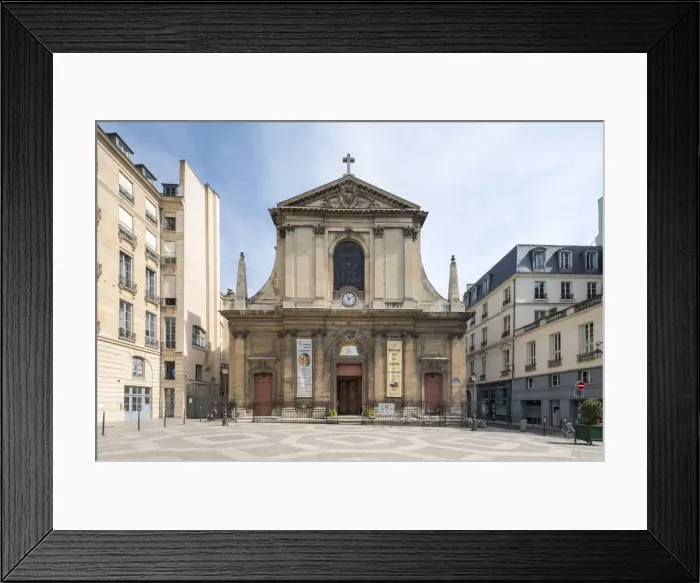 Framed Print : Basilica of Notre-Dame-des-Victoires, Paris, France Framed Print : Basilica of Notre-Dame-des-Victoires, Paris, France