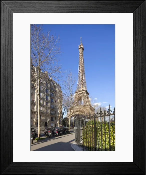 Framed Print : Eiffel Tower, Paris, France Framed Print : Eiffel Tower, Paris, France