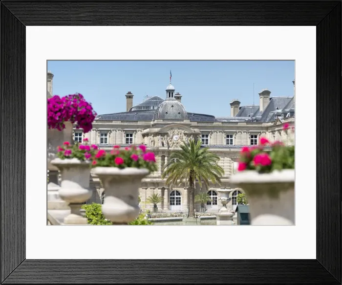 Framed Print : Luxembourg Palace & Luxembourg Garden, Paris, France Framed Print : Luxembourg Palace & Luxembourg Garden, Paris, France