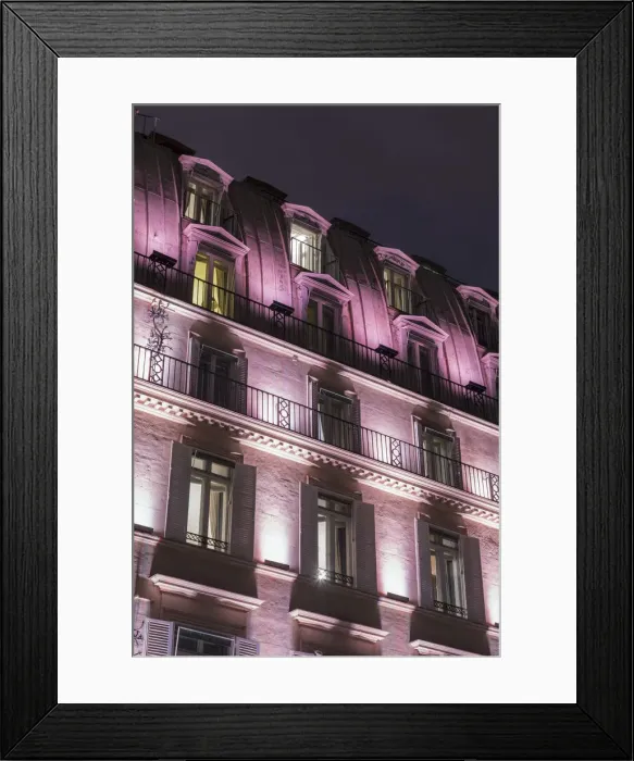 Framed Print : Five star hotel Le Meurice, Paris, France Framed Print : Five star hotel Le Meurice, Paris, France