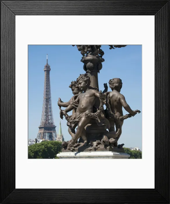 Framed Print : Pont Alexandre III and Eiffel Tower, Paris, France Framed Print : Pont Alexandre III and Eiffel Tower, Paris, France