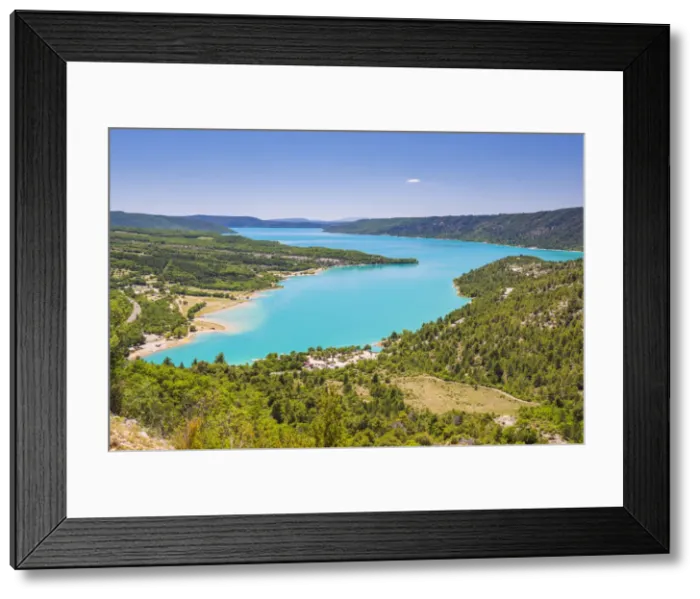 Framed Print : Lac de Saint Croix, Provence, France Framed Print : Lac de Saint Croix, Provence, France
