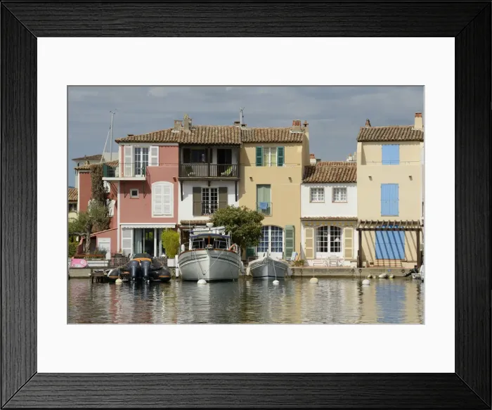 Framed Print : Port Grimaud, Provence Alpes Cote d Azur, France, Europe Framed Print : Port Grimaud, Provence Alpes Cote d Azur, France, Europe