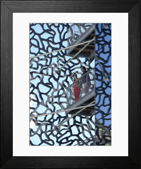 Framed Print : Museum of European and Mediterranean Civilisations, Marseille, Provence Alpes Cote Framed Print : Museum of European and Mediterranean Civilisations, Marseille, Provence Alpes Cote
