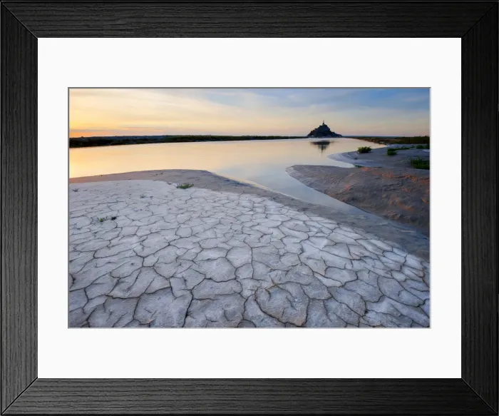 Framed Print : Mont Saint Michel, Normandy, France