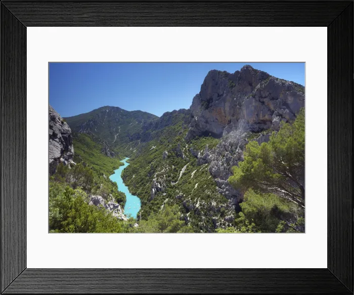 Framed Print : Gorges du Verdon, Provence, France Framed Print : Gorges du Verdon, Provence, France