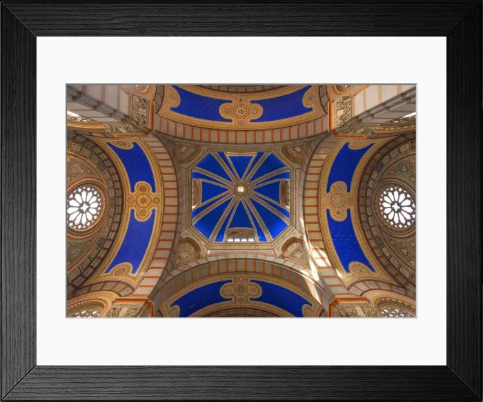 Framed Print : Monumental cemetry, Milan, Lombardy, Italy