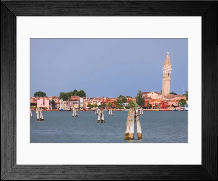 Framed Print : Island of Burano, Venice, Italy Framed Print : Island of Burano, Venice, Italy