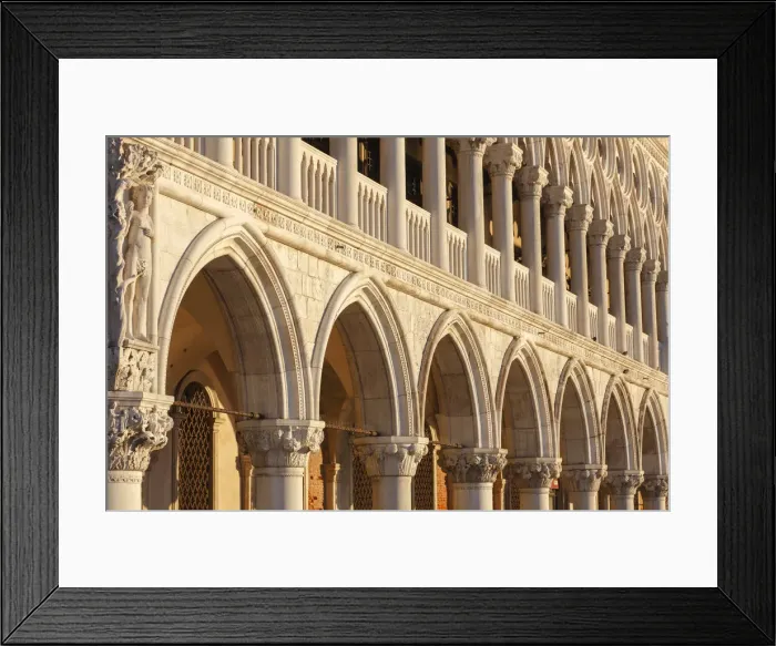 Framed Print : Representation of Eve, colonnade of Doges palace, Venice Veneto, Italy Framed Print : Representation of Eve, colonnade of Doges palace, Venice Veneto, Italy