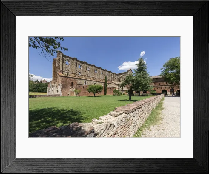 Framed Print : Italy. Tuscany. Siena district Chiusdino. San Galgano Abbey Framed Print : Italy. Tuscany. Siena district Chiusdino. San Galgano Abbey