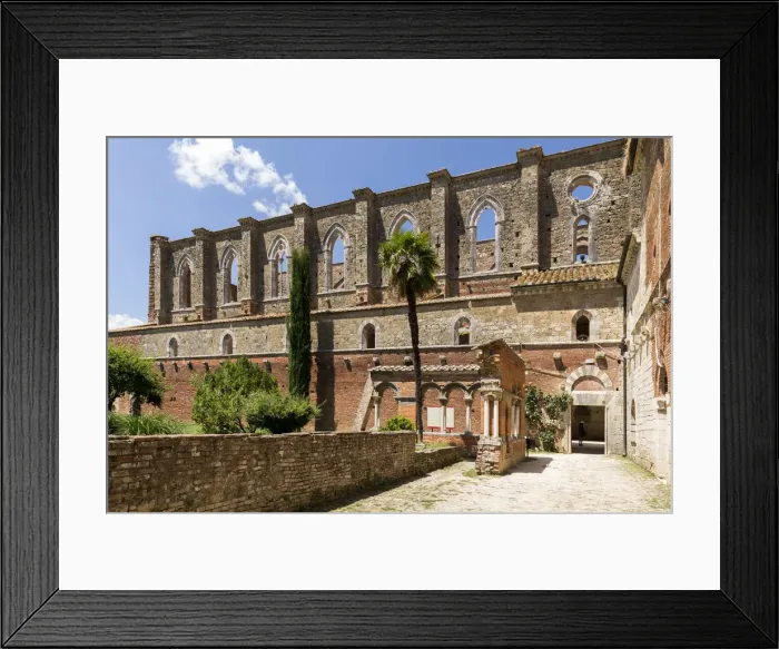 Framed Print : Italy. Tuscany. Siena district Chiusdino. San Galgano Abbey Framed Print : Italy. Tuscany. Siena district Chiusdino. San Galgano Abbey