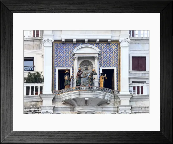 Framed Print : La Processione dei Magi led by an angel with an trumpet cicular the statue of Framed Print : La Processione dei Magi led by an angel with an trumpet cicular the statue of