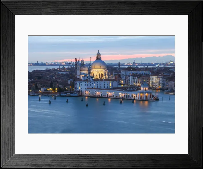 Framed Print : View from the Campanile di San Giogio Maggiore on Santa Maria della Salute Framed Print : View from the Campanile di San Giogio Maggiore on Santa Maria della Salute