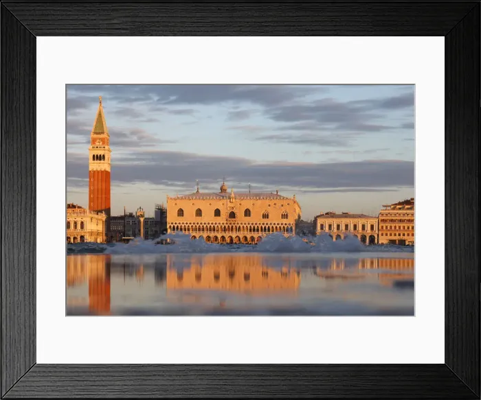 Framed Print : The Piazzetta San Marco, view from Isola San Giorgio Maggiore, Venice, Veneto, Italy Framed Print : The Piazzetta San Marco, view from Isola San Giorgio Maggiore, Venice, Veneto, Italy