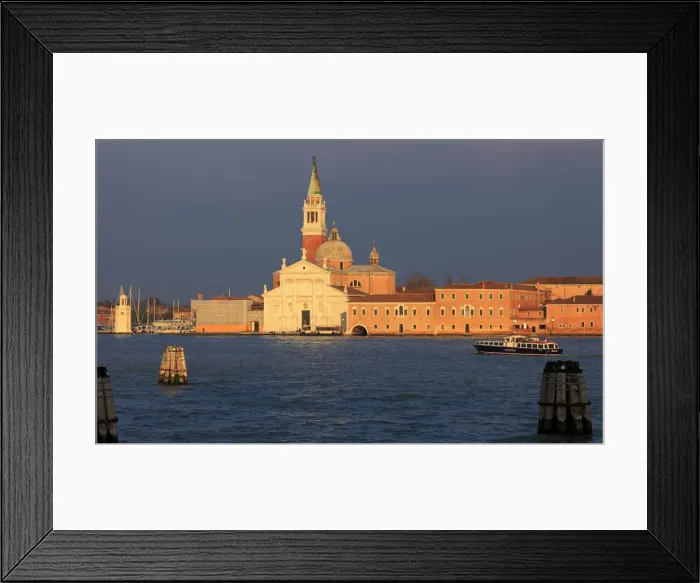 Framed Print : Church of San Giorgio Maggiore, Venice, Veneto, Italy
