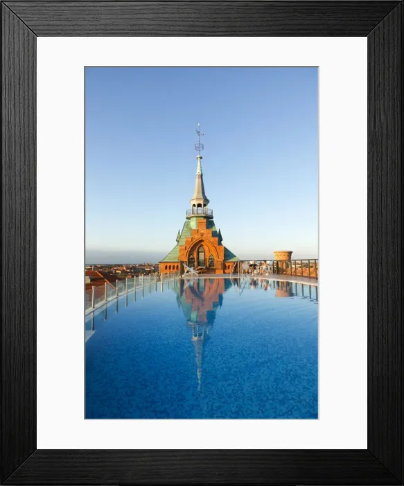 Framed Print : Pool on the Roof of the Hilton Molino Stucky Venice, Giudecca, Venice, Veneto, Italy Framed Print : Pool on the Roof of the Hilton Molino Stucky Venice, Giudecca, Venice, Veneto, Italy