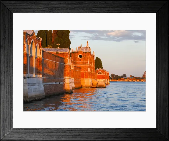 Framed Print : Cemetery Island, San Michele, Venice, Veneto, Italy Framed Print : Cemetery Island, San Michele, Venice, Veneto, Italy