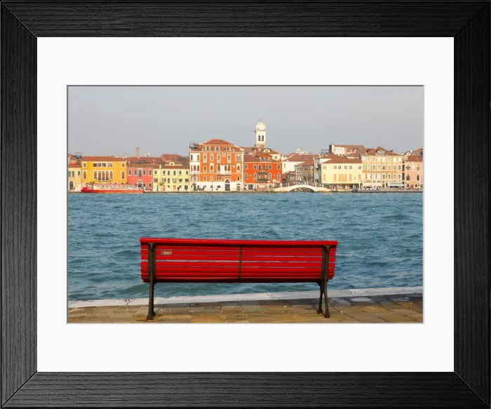 Framed Print : View from the Island of Guidecca on San Marco, Venice, Veneto, Italy Framed Print : View from the Island of Guidecca on San Marco, Venice, Veneto, Italy