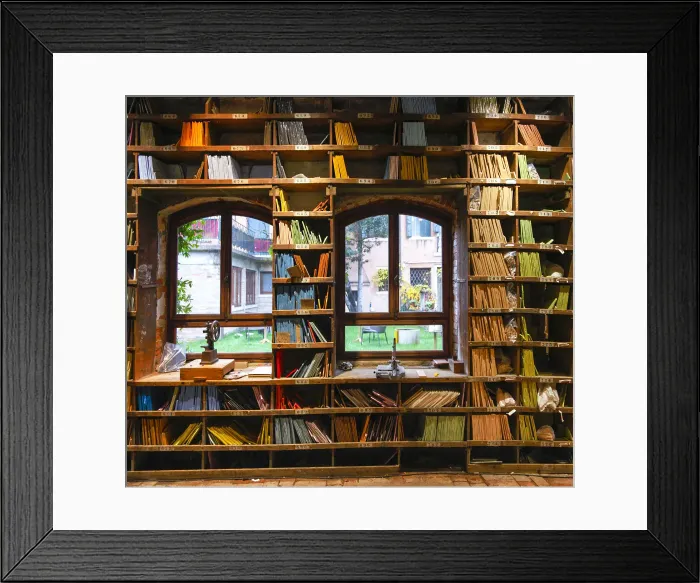 Framed Print : Glass Storage Room, Orsoni, a Traditional Venetian Manufacturer of Glass Mosaics, Venice Framed Print : Glass Storage Room, Orsoni, a Traditional Venetian Manufacturer of Glass Mosaics, Venice