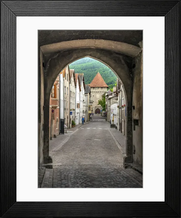 Framed Print : Glorenza - Glurns, Trentino Alto Adige - South Tyrol, Italy Framed Print : Glorenza - Glurns, Trentino Alto Adige - South Tyrol, Italy