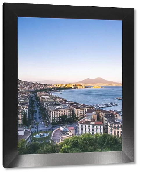 View from Posillipo, Naples, Italy