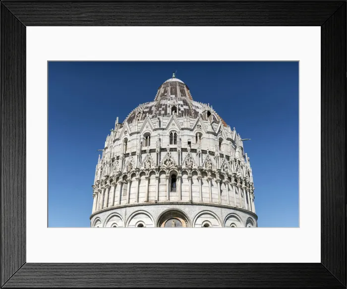 Framed Print : Europe, Italy, Tuscany, Pisa, Battistero di San Giovanni Framed Print : Europe, Italy, Tuscany, Pisa, Battistero di San Giovanni