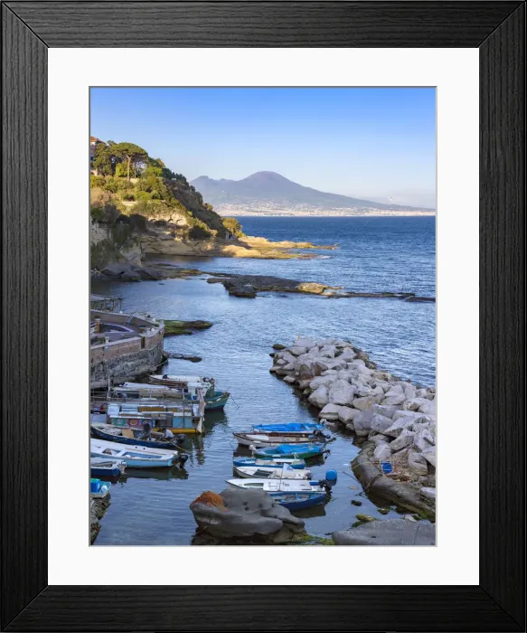Framed Print : Marechiaro, view from Posillipo, Naples, Italy Framed Print : Marechiaro, view from Posillipo, Naples, Italy