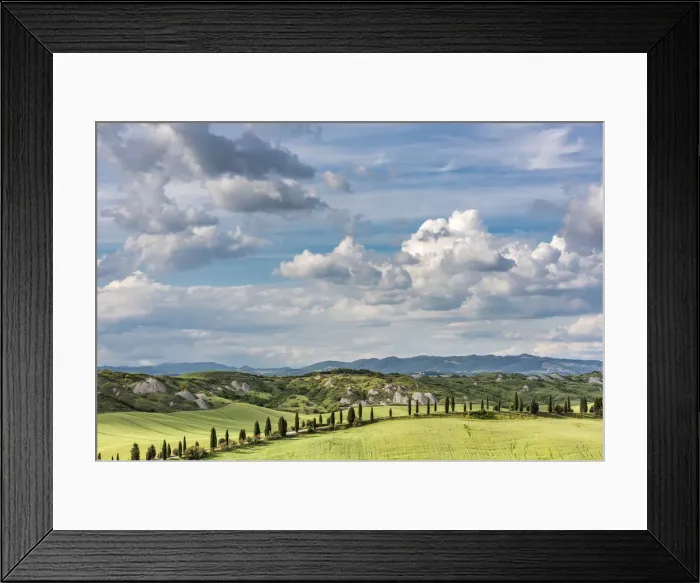 Framed Print : europe, Italy, Tuscany. The crete senesi near Asciano Framed Print : europe, Italy, Tuscany. The crete senesi near Asciano