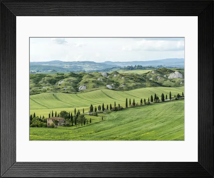 Framed Print : europe, Italy, Tuscany. The crete senesi near Asciano Framed Print : europe, Italy, Tuscany. The crete senesi near Asciano