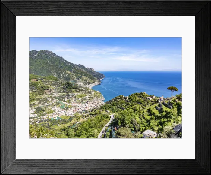Framed Print : Ravello, Amalfi Coast, Campania, Italy Framed Print : Ravello, Amalfi Coast, Campania, Italy