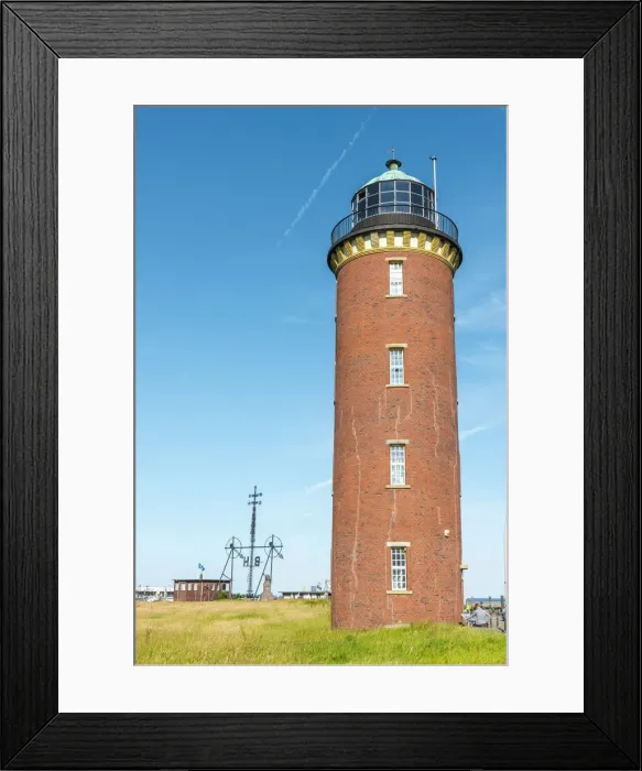 Framed Print : Cuxhaven, Lower Saxony, Germany. Cuxhaven lighthouse Framed Print : Cuxhaven, Lower Saxony, Germany. Cuxhaven lighthouse