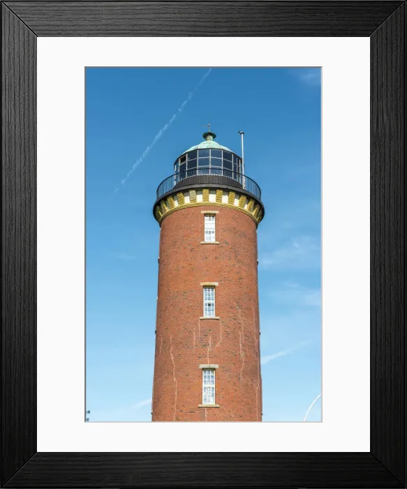 Framed Print : Cuxhaven, Lower Saxony, Germany. Cuxhaven lighthouse Framed Print : Cuxhaven, Lower Saxony, Germany. Cuxhaven lighthouse