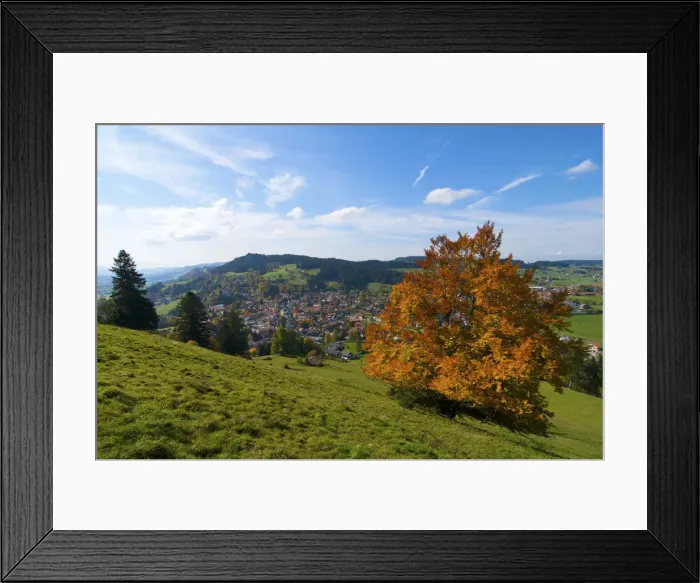 Framed Print : Oberstaufen, Allgaeu, Bavaria, Germany Framed Print : Oberstaufen, Allgaeu, Bavaria, Germany